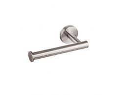 IBERGRIF M32003-Rhino, Toilettenpapierhalter für Badezimmer zur Wandmontage ohne Deckel, Edelstahl