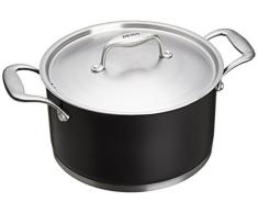 Beka 13381244 Kochtopf mit Deckel 24 cm, Edelstahl