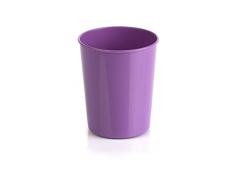 Kimmel Tasse Trinkbecher Becher bruchsicher stapelbar Mehrweg 250 ml, Kunststoff, Violett