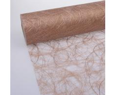 Deko AS GmbH Sizoweb Tischband Kupfer 60 cm Rolle 25 Meter - 64-600-25-040