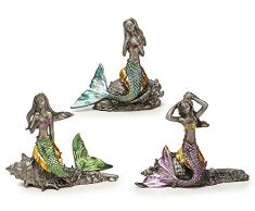 Unbekannt Sunny Toys Dekofigur, Polyresin, Bunt, 7 x 7 x 3 cm, 3-Einheiten