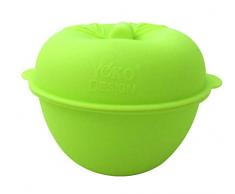 YOKO DESIGN 1014 Apple Herd Silikon/Platin grün 9,8 x 11,8 cm