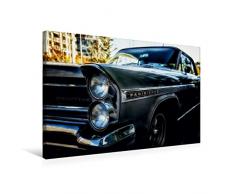 Premium Textil-Leinwand 75 x 50 cm Quer-Format Retro Auto - Pontiac Pariesienne | Wandbild, HD-Bild auf Keilrahmen, Fertigbild auf hochwertigem Vlies, Leinwanddruck von Autofreund