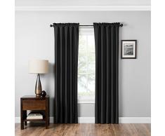 Eclipse Thermaback Scheibengardine, 1 Stück 42 x 63 schwarz
