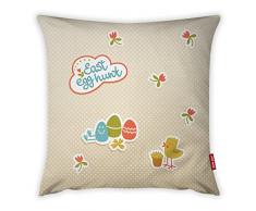 Bonamaison Dekorativ Kissenhülle, Kissenbezug, Zierkissenbezug, Wohnkultur, Für Sofa, Kaffeestube, Größe: 45X45 cm - Entworfen und hergestellt in der Türkei