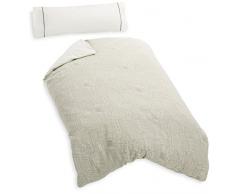 Artemur Manhattan – Duo Bettdecke für Bett 90 cm grau