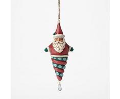 Jim Shore for Enesco Heartwood Creek Weihnachtsmann Eiszapfen, 12,7 cm