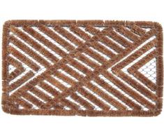 Coco&Coir® Premium kokos Fußmatte | Fußwischer für den Eingangsbereich | für den Außen- und Innenbereich | 45 x 75 cm