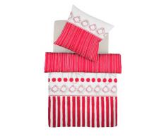 Fleuresse 102558 Fb. 4 Satin Bettwäsche 2-teilig, rot