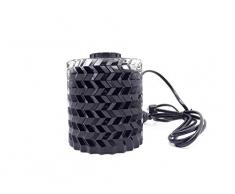 Design Tischleuchte, Chrom