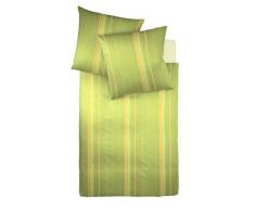 fleuresse G022291-0005-0100 Satin-Bettwäsche jaipur 135 x 200 cm grüner apfel