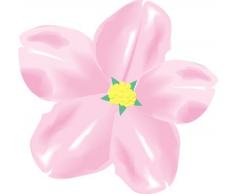 Indigos 4051719961966 Wandtattoo MD432 schÃ¶ne Blume 80 x 77 cm, bunt farbig