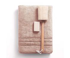 Cariloha Badetuch aus Bambus, sehr saugfähig, geruchsabweisend 30x56 Blush