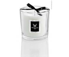 Wiedemann Black Edition Parfum Duftkerze im Glas Purity, Wachs, Elfenbein, 12 x 11 cm