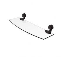 Allied Messing 433d/18-vb Venus Collection Abgeschrägtes Glas Regal, 18 von 12,7 cm, venezianische Bronze