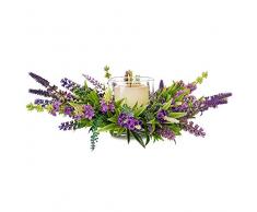 EUROCINSA Ref.96250C63 Kerzenhalter, Lavendelkerze, Box mit 1 Stück, 33 cm