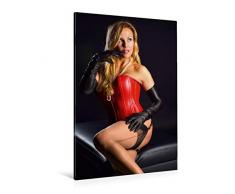 Premium Textil-Leinwand 80 x 120 cm Hoch-Format Auf dem Sofa | Wandbild, HD-Bild auf Keilrahmen, Fertigbild auf hochwertigem Vlies, Leinwanddruck von Claus Eckerlin