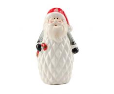 FairDeco Deko-Figuren Weihnachtsmann aus Keramik