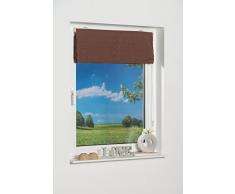 K-home 283346-2 Raffrollo, Stoff, braun, 40 x 150 cm