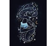 Komar Disney Wandbild Jasmin Stars | Kinderzimmer, Babyzimmer, Dekoration, Kunstdruck | ohne Rahmen | WB084-40x50 | Größe: 40 x 50 cm (Breite x Höhe)
