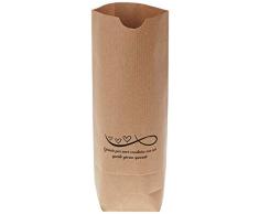 Mopec E107.07.5 Geschenktüten aus Kraftpapier, mit geteiltem Papier, 12 x 22,5 cm, 25 Stück, mehrfarbig