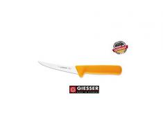 Johannes Giesser Messerfabrik Ausbeinmesser mit rutschfestem Griff Messer, Grau, 15 cm