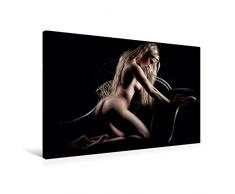 Calvendo Premium Textil-Leinwand 75 cm x 50 cm Quer, Model: Candy Dee | Wandbild, Bild auf Keilrahmen, Fertigbild auf Echter Leinwand, Leinwanddruck Menschen Menschen