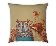 Bonamaison Dekorativ Kissenhülle, Kissenbezug, Zierkissenbezug, Wohnkultur, Für Sofa, Kaffeestube, Größe: 45X45 cm - Entworfen und hergestellt in der Türkei