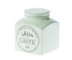 PORCELLANA Conserva Kaffeedose mit Deckel in Geschenkbox, Porzellan, Mehrfarbig, 0,1 x 0,1 cm