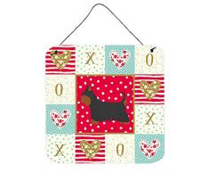 Carolines Treasures Australian Silky Terrier Love Türaufhänger, Wanddekoration, Mehrfarbig