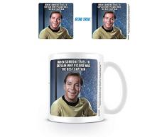Star Trek MG25630 Kaffeebecher aus Keramik, 11oz/315 ml, Captain Kirk