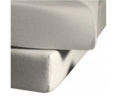 fleuresse Jenny C Bettlaken Jersey Porzellan 37.4 x 26.6 x 3.6 cm