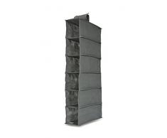 Perfekt Easystorage mehr Hängeaufbewahrung senkrecht TNT 6 Böden, Stoff, Asche, 15.0 x 30.0 x 84.0 cm