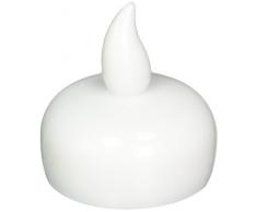 Darice 2 Stück Wasser aktiviert LED Float Teelichte, weiß