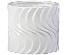 Urban Trends Keramikvase, Weiß