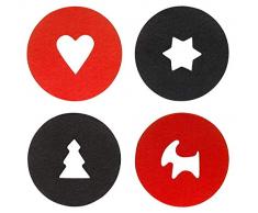 Sagaform Untersetzer, 4 Stück