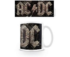 AC/DC Kaffeetassen, Keramik, Mehrfarbig, 7.9 x 11 x 9.3 cm