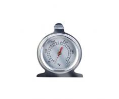 HABI t804 C Thermometer Ofen 6 x 8 cm, Edelstahl/Glas, Stahl
