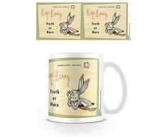 empireposter Looney Tunes - Bugs Bunny - Truth or Hare - Keramik Tasse - Größe Ø8,5 H9,5cm