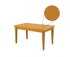 BIANCALUNA Tisch HÜLLE 6-Sitzer Genius rechteckig S380 orange