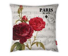 Bonamaison Dekorativ Kissenhülle, Kissenbezug, Zierkissenbezug, Wohnkultur, Für Sofa, Kaffeestube, Größe: 45X45 cm - Entworfen und hergestellt in der Türkei