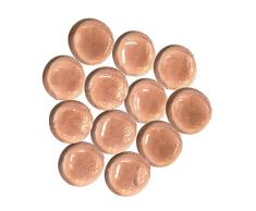 Panoramic Decorative Accents Classic Glas Gems für Vase, Tisch Scatter und Schöne Akzente 28-32mm Pink (Pretty Pink)