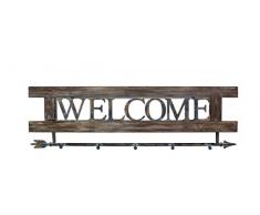 Young s Welcome Pfeil Metall und Holz Wandhaken, 92,1 x 5,7 x 27,9 cm