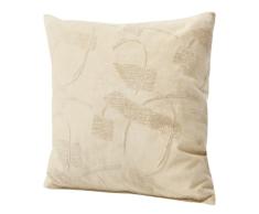 Max Winzer 70205444 Bindlach Zierkissen 40 x 40 cm Flockstoff, beige