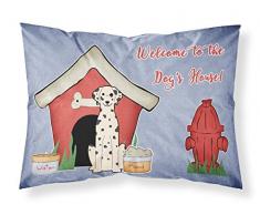 Caroline s Treasures bb2851pillowcase Hund House Collection Dalmatiner Stoff Kissenbezüge, Standard, Multicolor