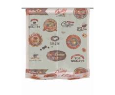 Home Fashion 69229-704 Raffrollo Digitaldruck Salzburg, 140 x 80 cm, Voile, Multicolor
