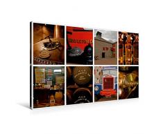 Premium Textil-Leinwand 90 x 60 cm Quer-Format Sehnsucht Irland - Perfektes Wasser des Lebens aus der Middleton Distillery | Wandbild, HD-Bild auf Keilrahmen, Fertigbild auf hochwertigem Vlies, Leinwanddruck von Stefan Sattler