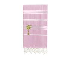Linum Wohntextilien Strandtuch, lila