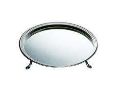 Mepra SPA 20096735 Palace Tablett, rund, auf Fuß, 35 cm