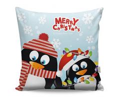 Gravel Dekokissen Cotton, Mehrfarbig, 43 x 43 cm